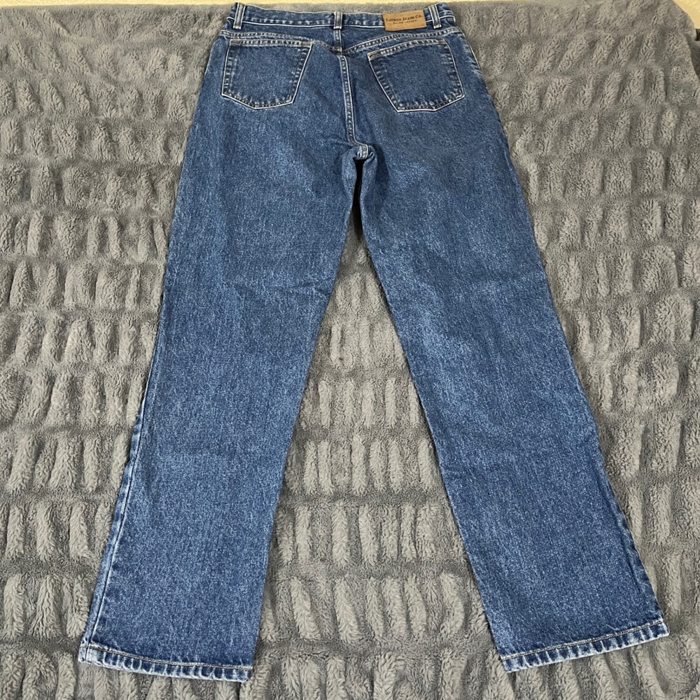 Lauren Jeans Co Ralph Lauren Womens Size 12 Medium Wash Bootcut Denim Jeans - Picture 2 of 8